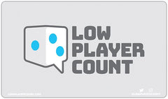 Low Player Count Playmat - Low Player Count - Mockup - White