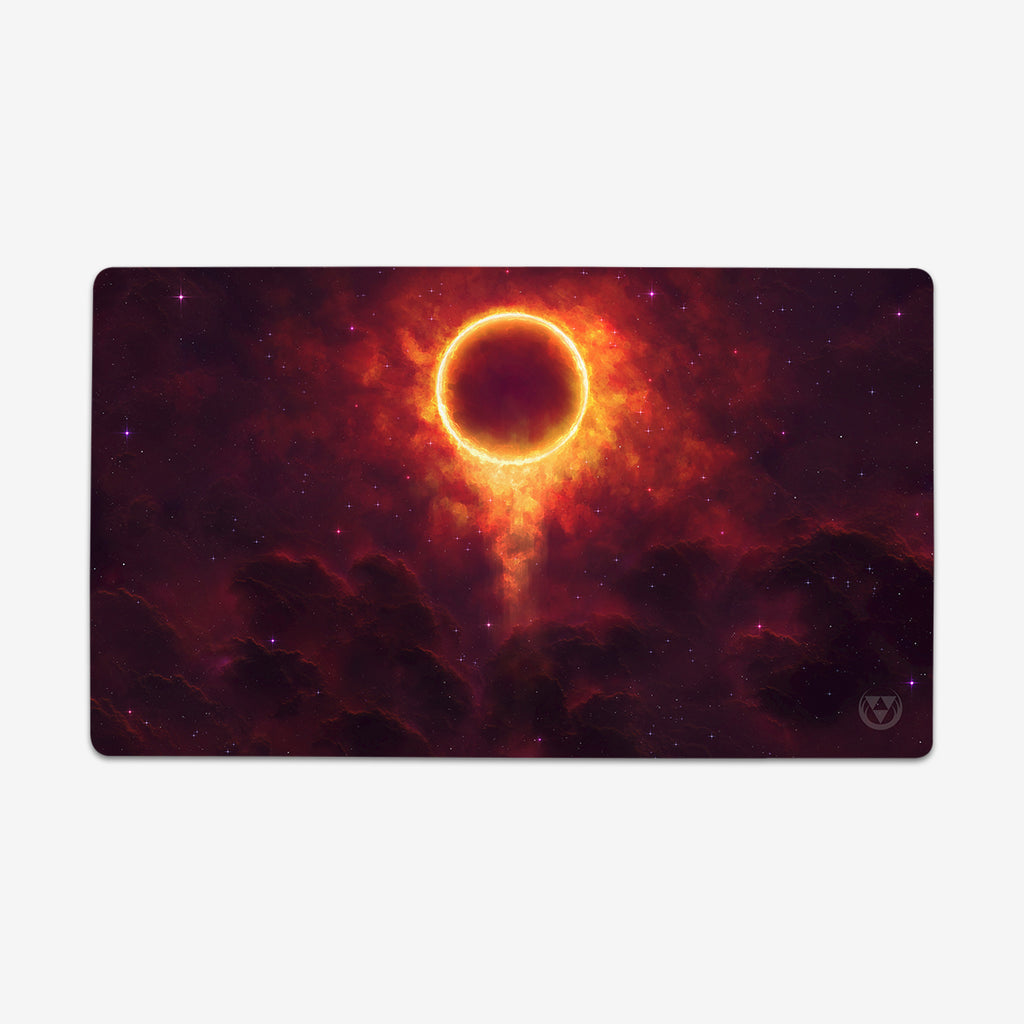 Cosmic Blood Eclipse Playmat - Martin Kaye - Mockup