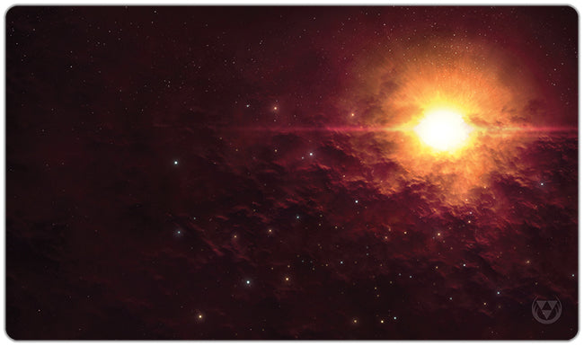 Cosmic Sunset Playmat - Martin Kaye - Mockup