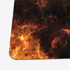 Nebulas Fire Playmat - Martin Kaye - Corner