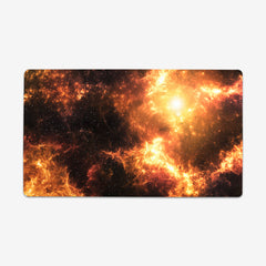 Nebulas Fire Playmat - Martin Kaye - Mockup