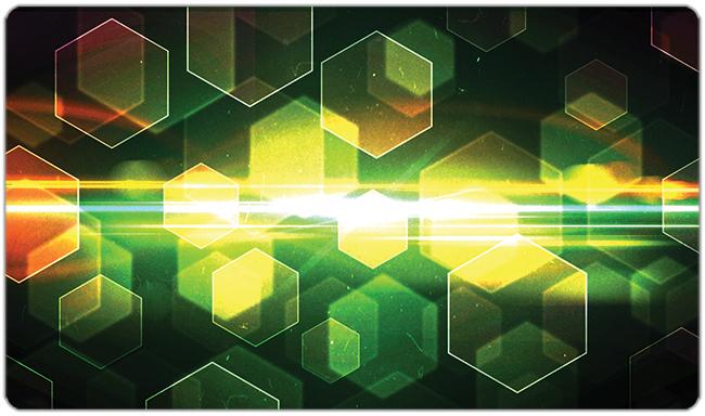 Hex V2 Playmat - Martin Kaye - Mockup