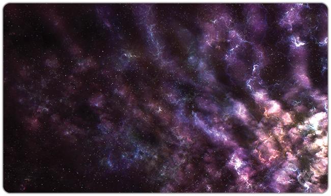 Nebulas Storm V2 Thin Desk Mat - Martin Kaye - Mockup