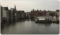 Canals of Amsterdam 1 Playmat - Matt Burrough - Mockup