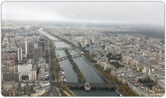 Paris From Above Playmat - Matt Burrough - Mockup