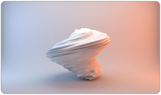 Abstract Render Playmat - Matthew McConnell -  Mockup