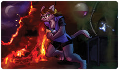 Cat Burglar Playmat - Meghan Burden - Mockup