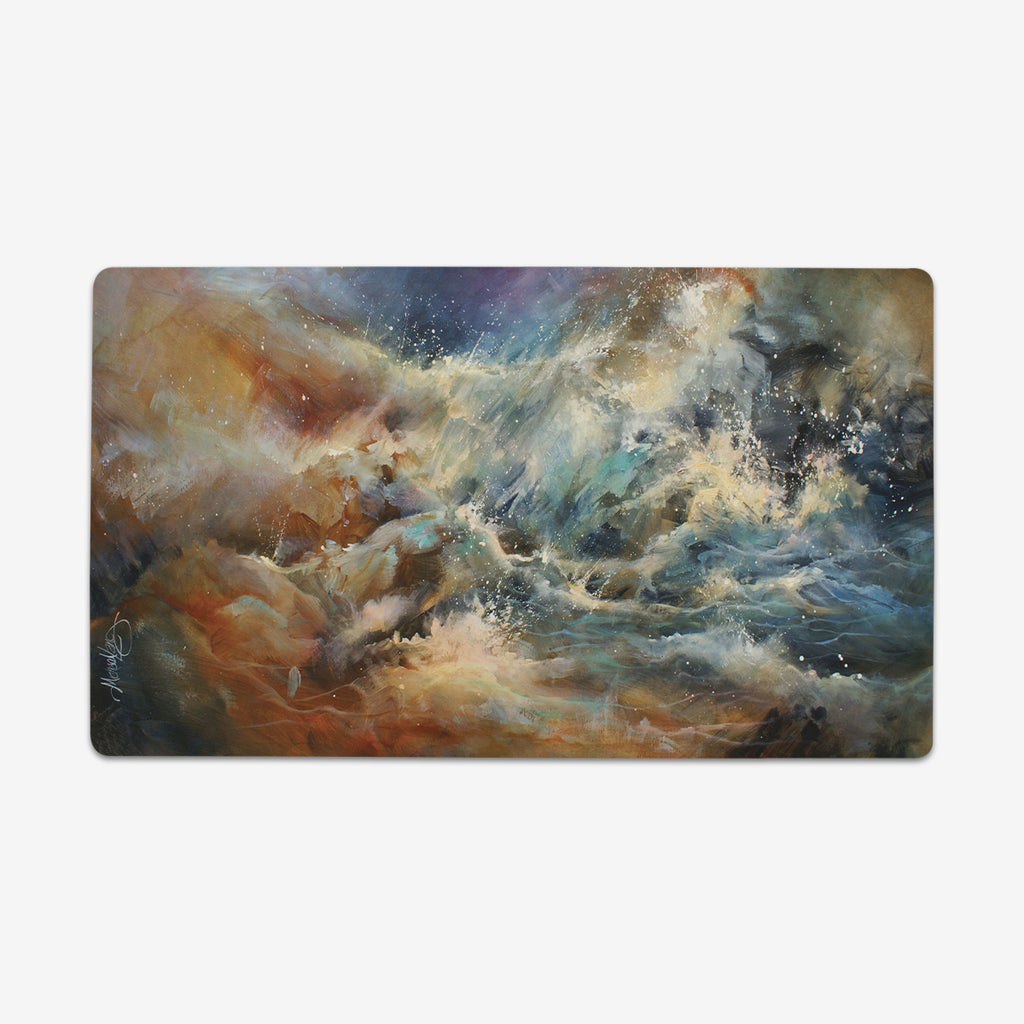 Turmoil Thin Desk Mat - Michael Lang - Mockup
