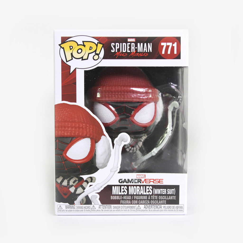 Funko Pop! Games: Spider-Man Miles Morales - Winter Suit (771) - Funko - Front