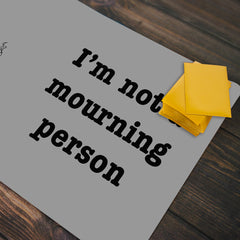 Mourning Person Playmat