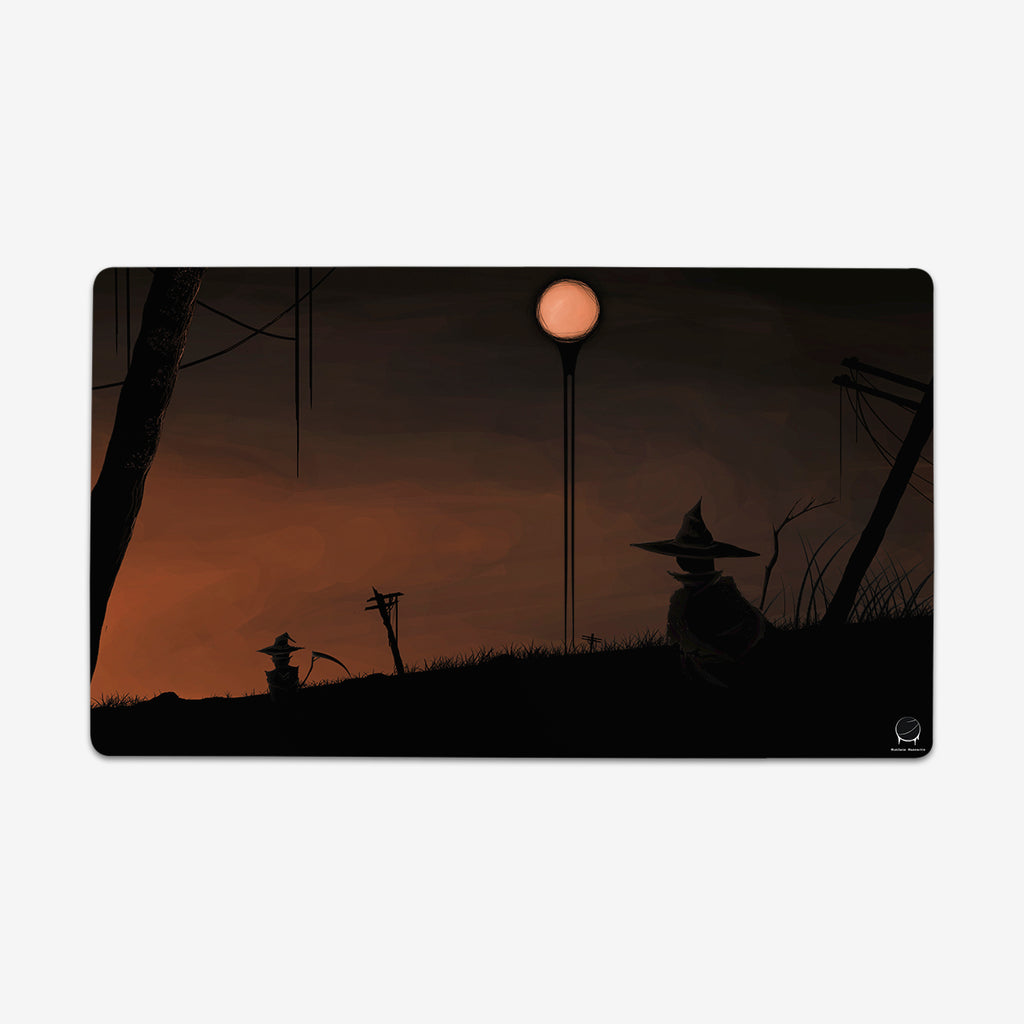 Dark Halloween Night Playmat -Mundane Massacre - Mockup