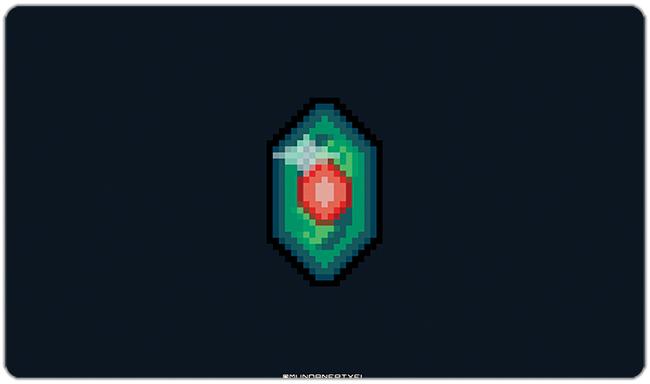 Magicite Playmat - Mundane Pixel - Mockup