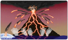 The Angry Mountain Playmat - Nathan Dupree - Mockup