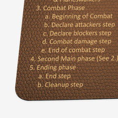 Learn to Playmat - Old Hat Studios - Corner