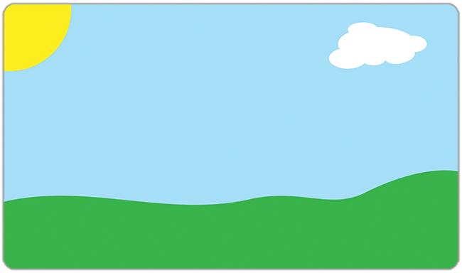 Sunny Day Playmat - Old Hat Studios - Mockup