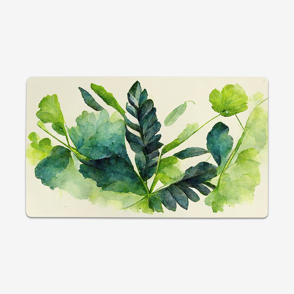 Watercolor Foliage Playmat