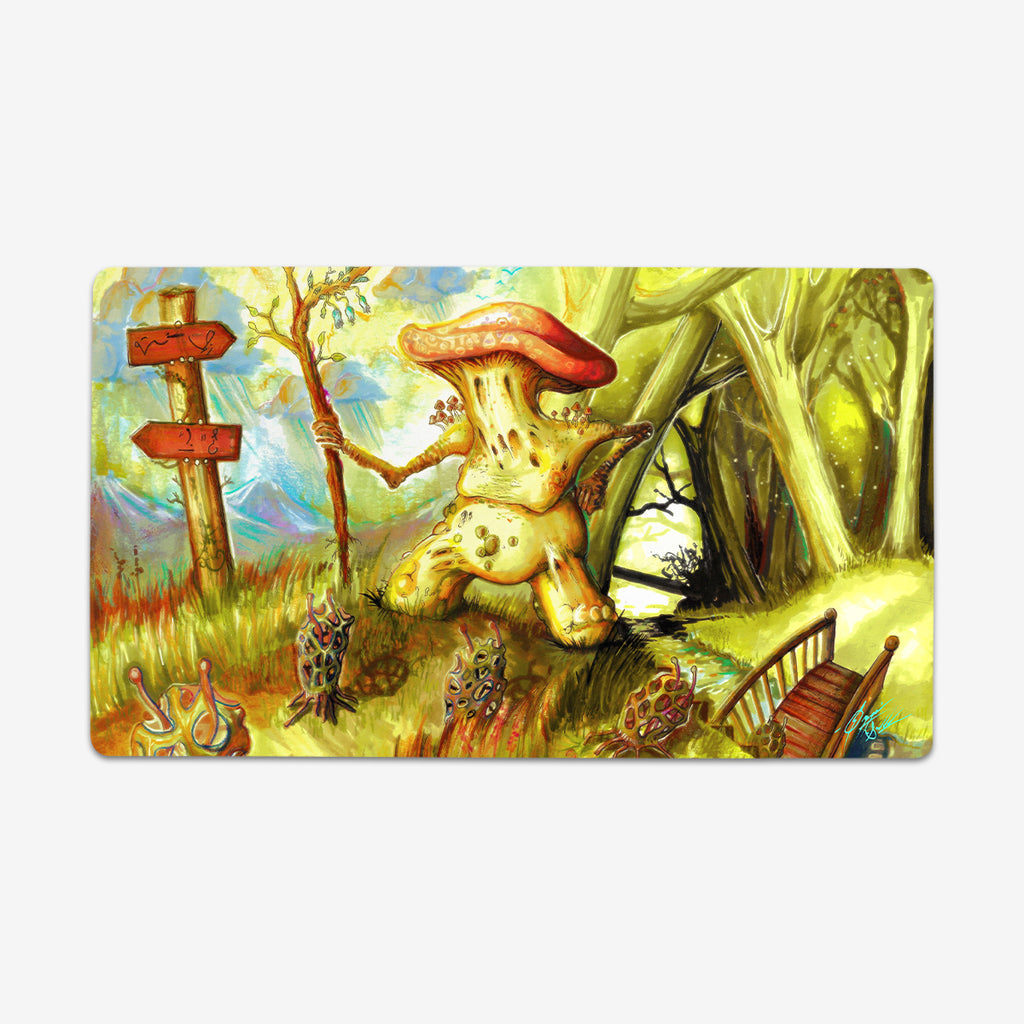 Saproling Guide Playmat - Ozzie Sneddon - Mockup