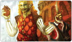 Evil Merchant Playmat - Ozzie Sneddon - Mockup