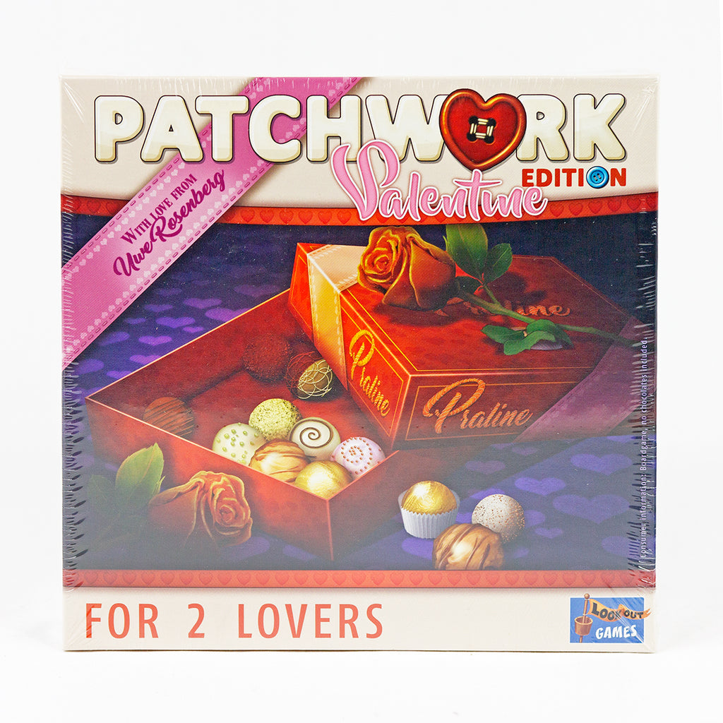 Patchwork Valentine's Day Board Game - Asmodee USA - Front