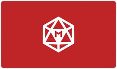 Paul Goddard D20 Playmat - Paul Goddard - Mockup - Red