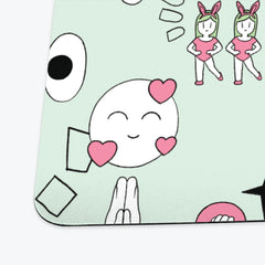 Cute Emoji Pattern Playmat
