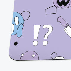 Spooky Emoji Pattern Playmat