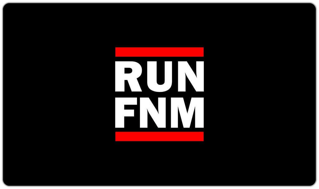 Run FNM Playmat - Plague League - Mockup