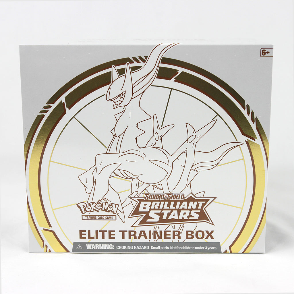 Pokemon: Brilliant Stars Elite Trainer Box - Pokemon - Booster Boxes - Front