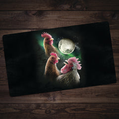 Chicken Moon Playmat