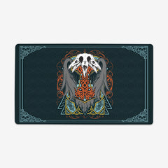 Mjolnir and Odins Raven Playmat - Richard Norris - Mockup