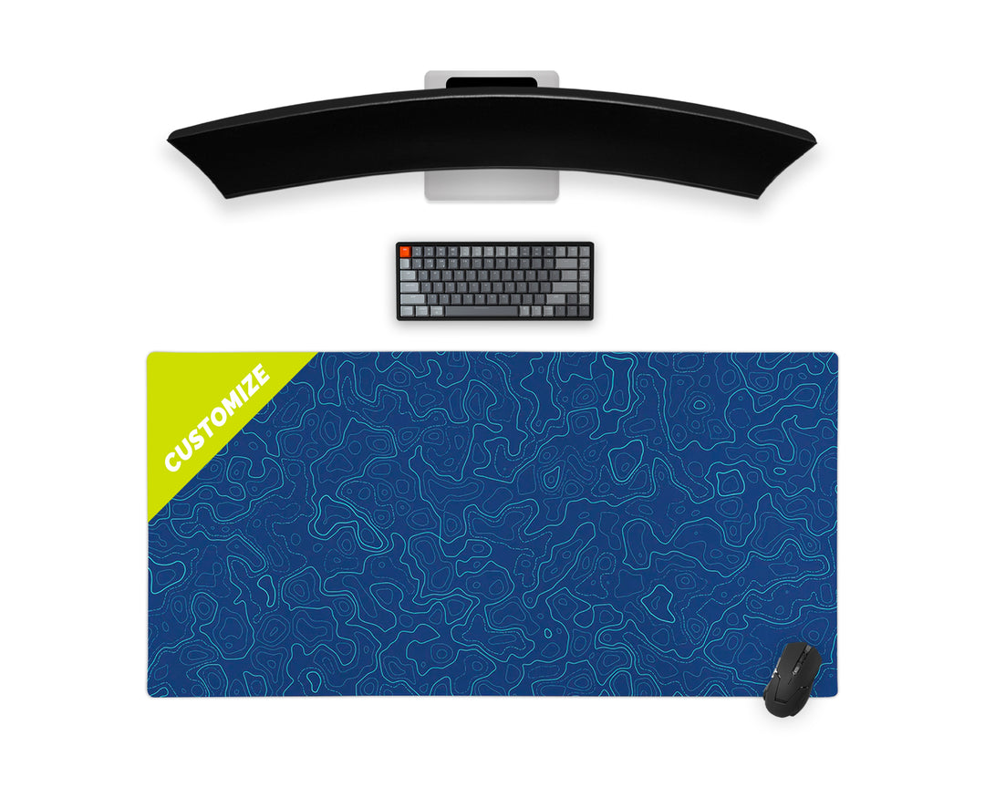 Custom Extended XXL Mousepad (48" x 24") Inked Gaming