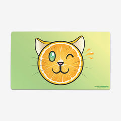 Orange Cat Playmat - Samantha Moore - Mockup