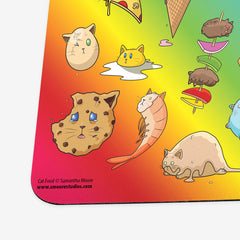 Rainbow Cats Playmat - Samantha Moore - Corner
