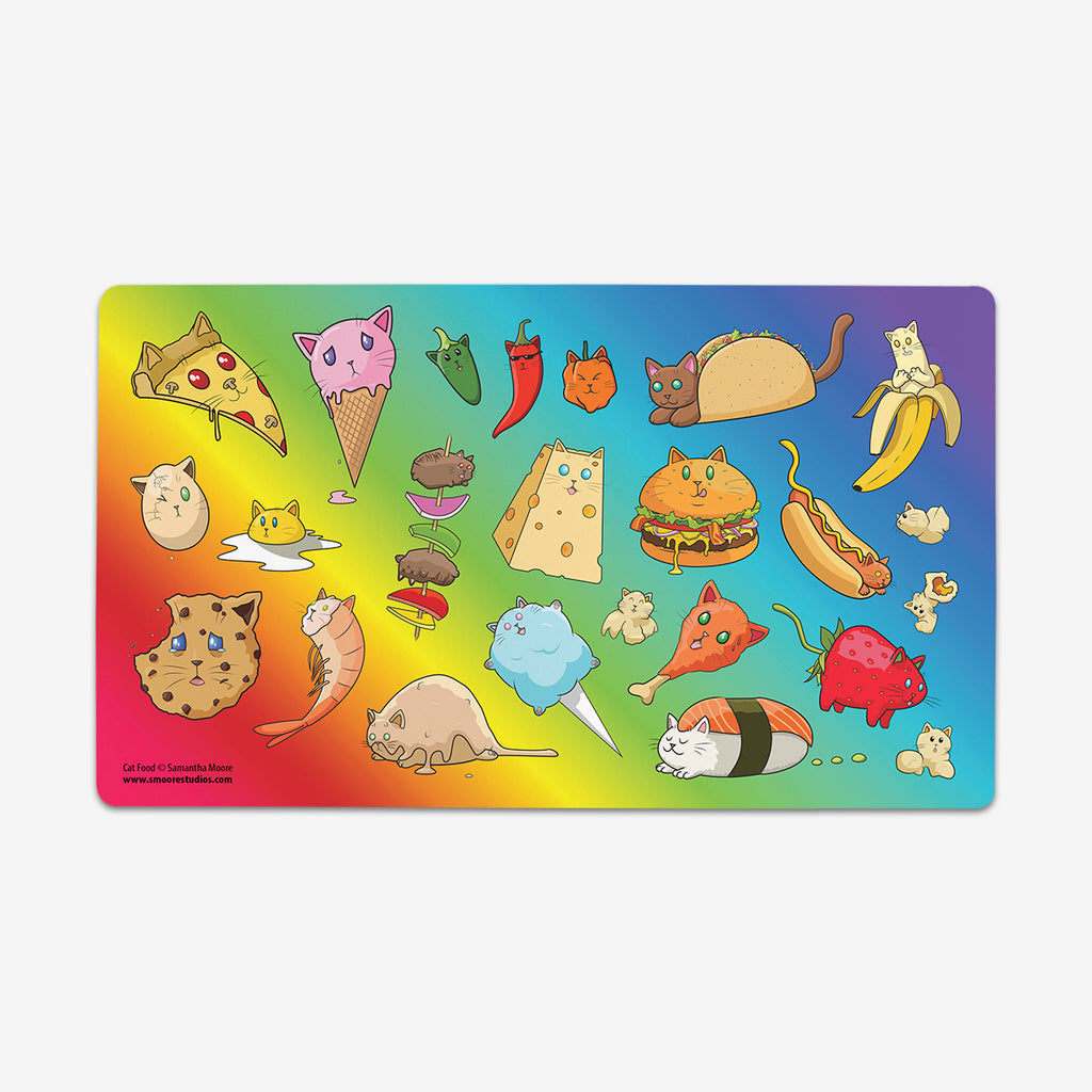 Rainbow Cats Playmat - Samantha Moore - Mockup