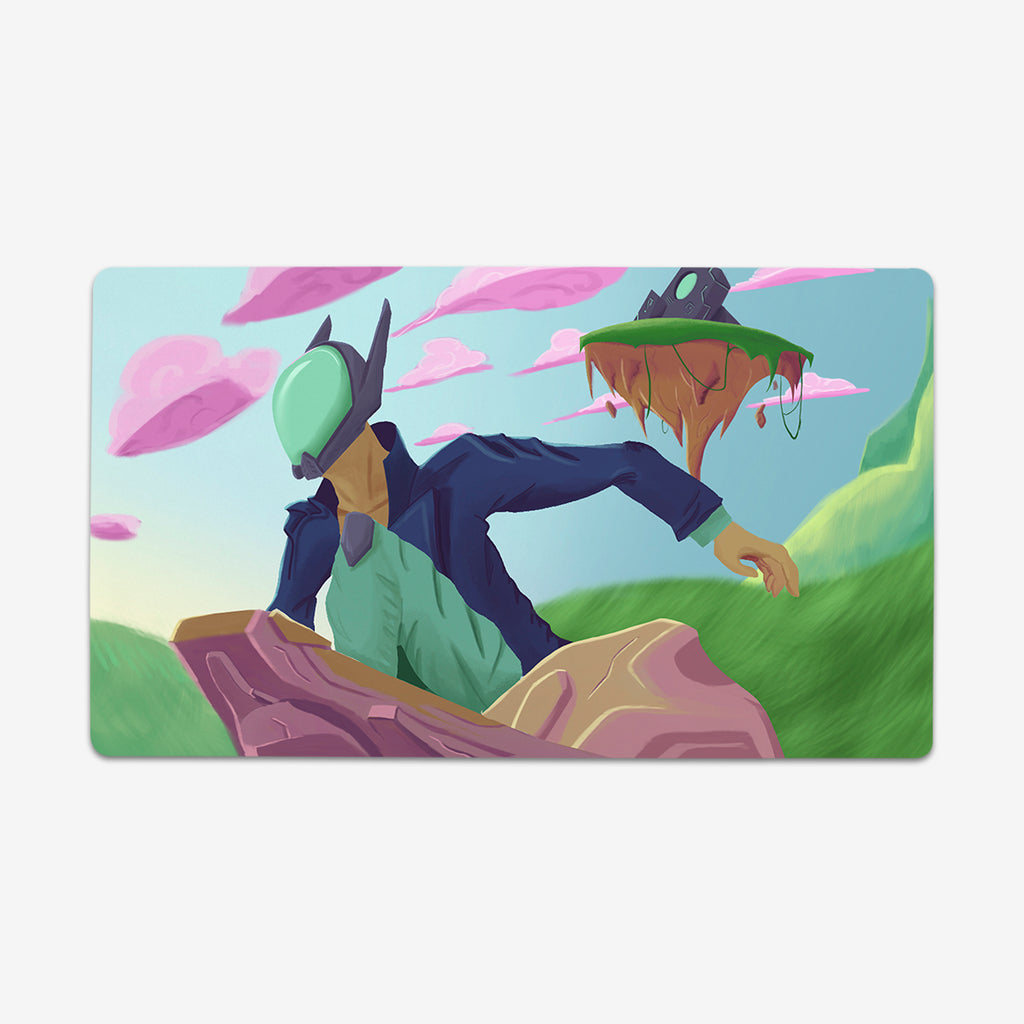 Another World Adventurer Playmat - Santiago Alducin - Mockup