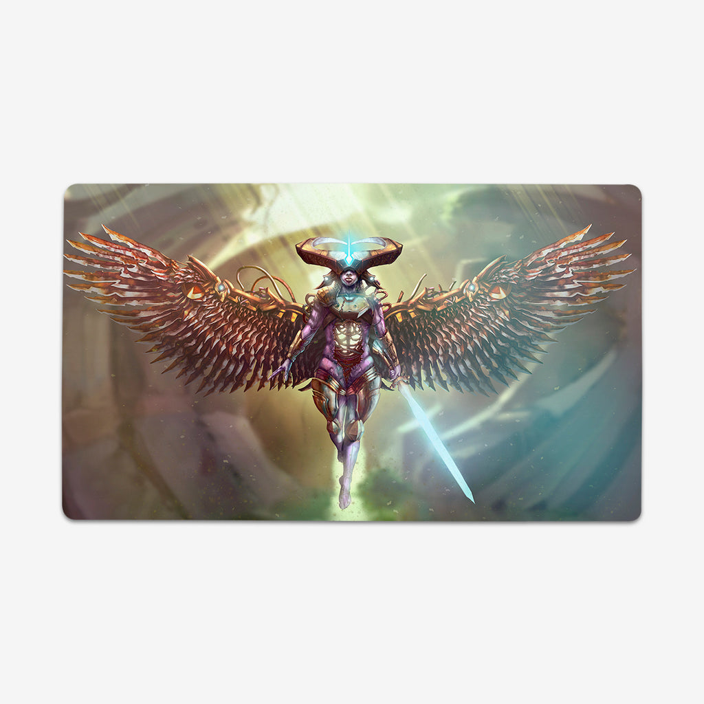 Broken Angel Playmat - Santiago Rosas - Mockup