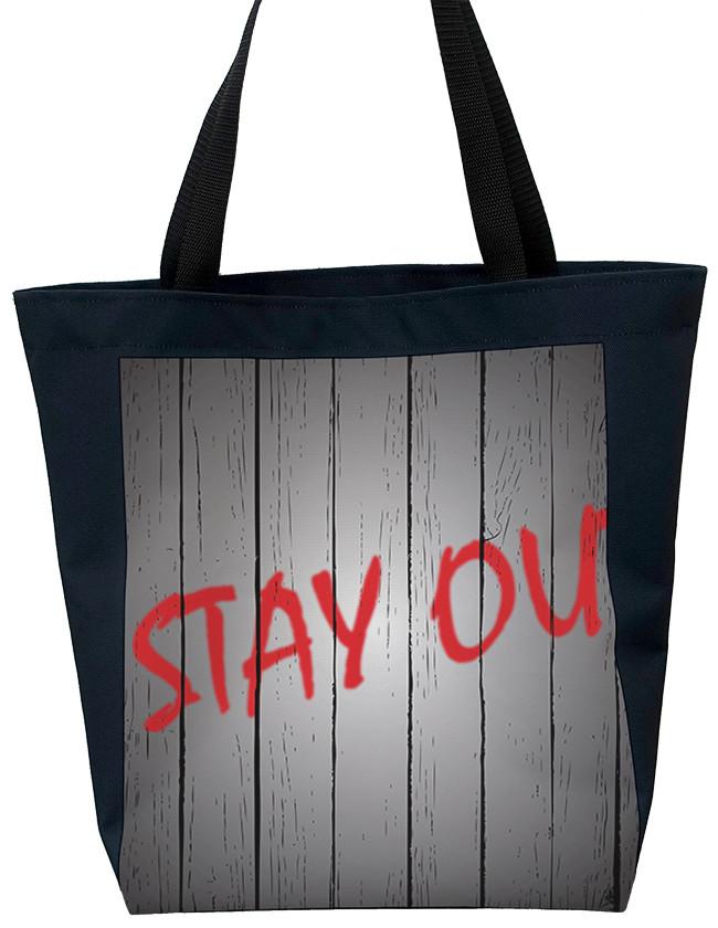 Stay Out Day Tote - Old Hat Studios - Mockup