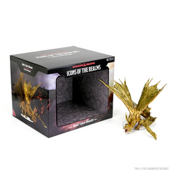 D&D Icons of the Realms: Adult Gold Dragon Premium Figure