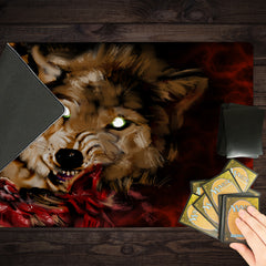 Ravenous Wolf Pack Playmat