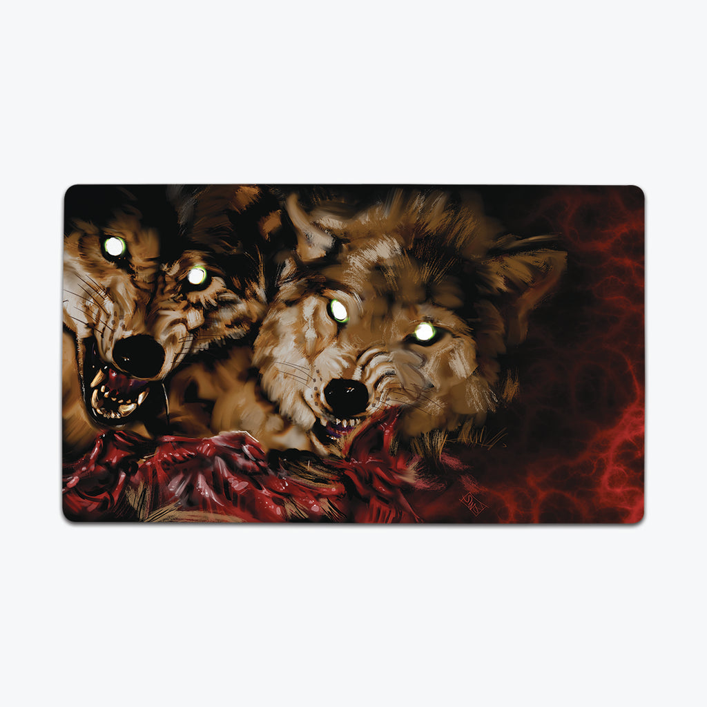 Ravenous Wolf Pack Playmat