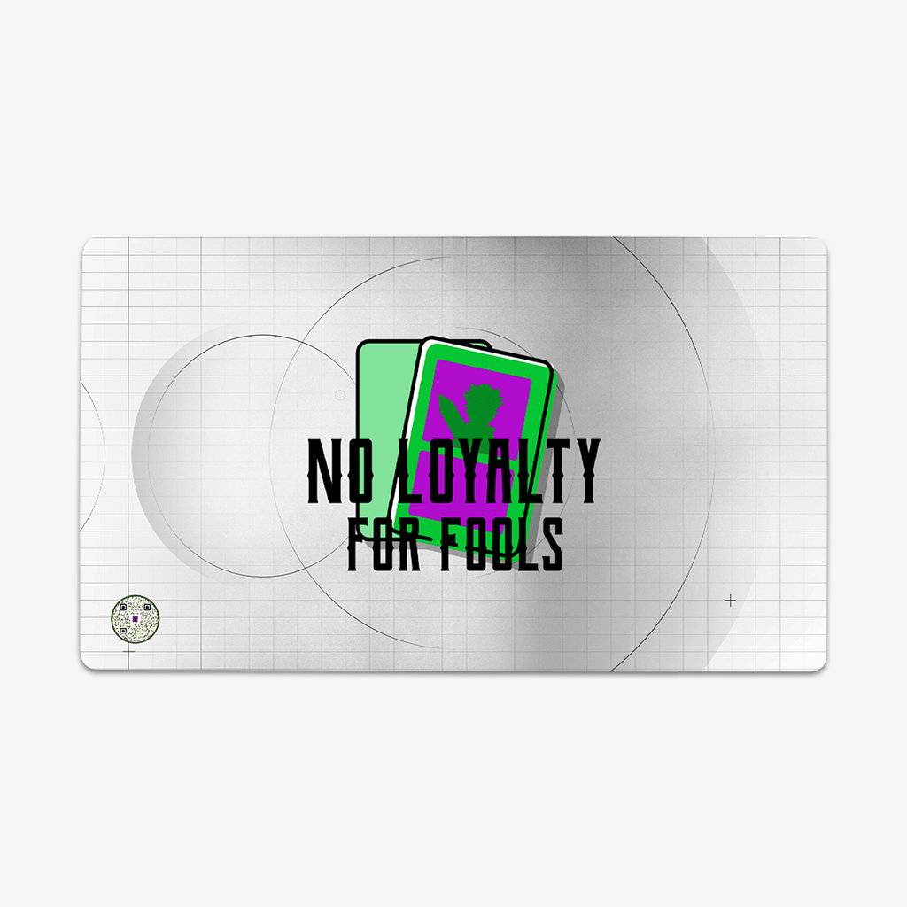 No Loyalty For Fools Playmat - Signature Spell Bomb! - Mockup