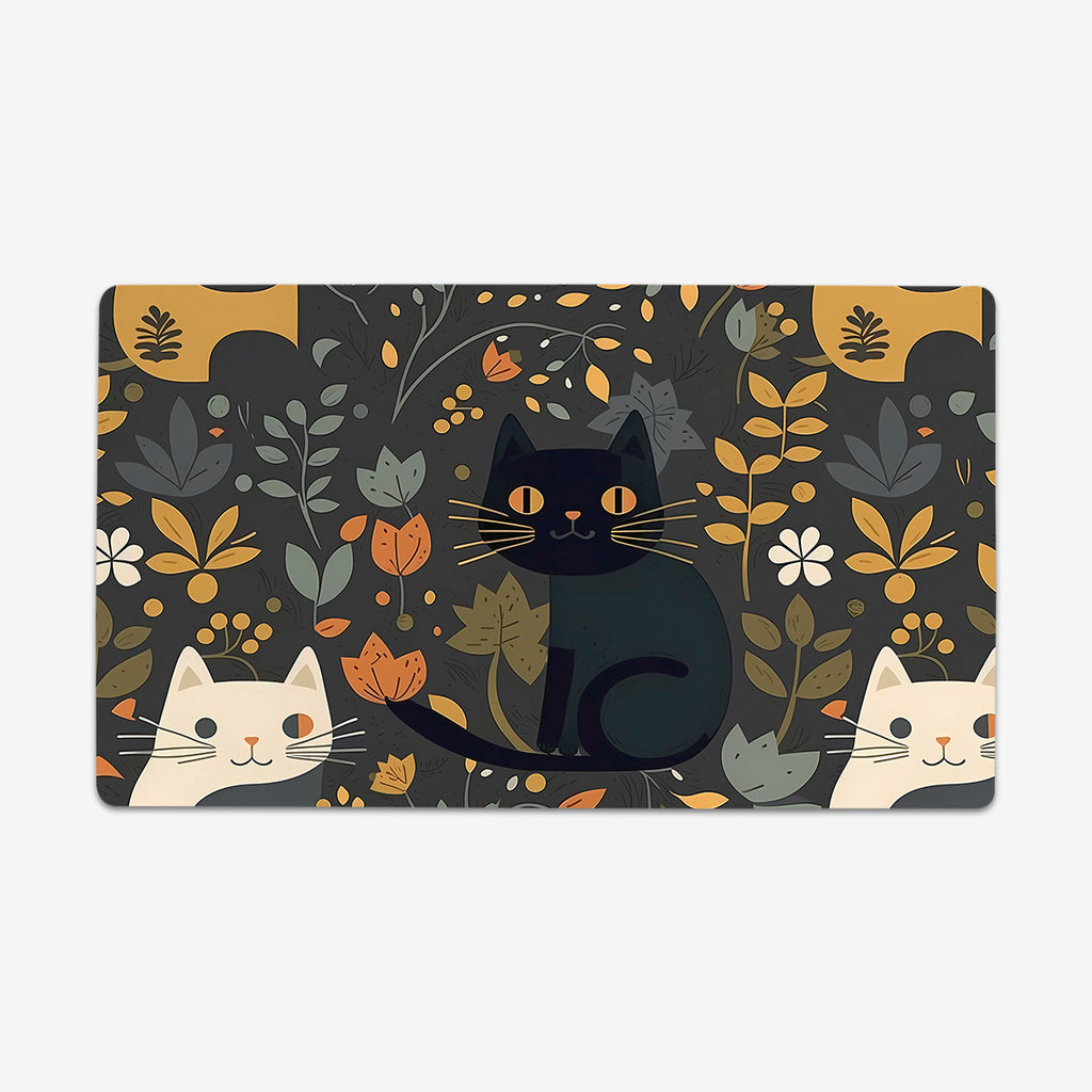 Purrfect Patterns Thin Desk Mat