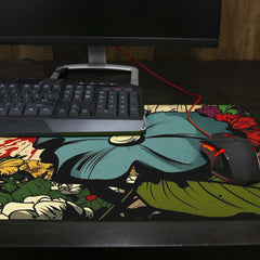 The Floral Funhouse Thin Desk Mat