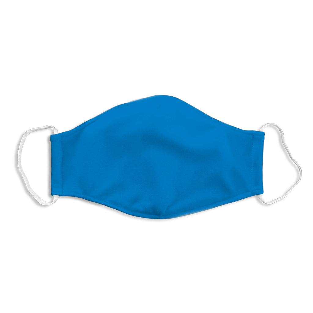 Basic Colors Cloth Face Mask - Inked Gaming - Mockup - Blue