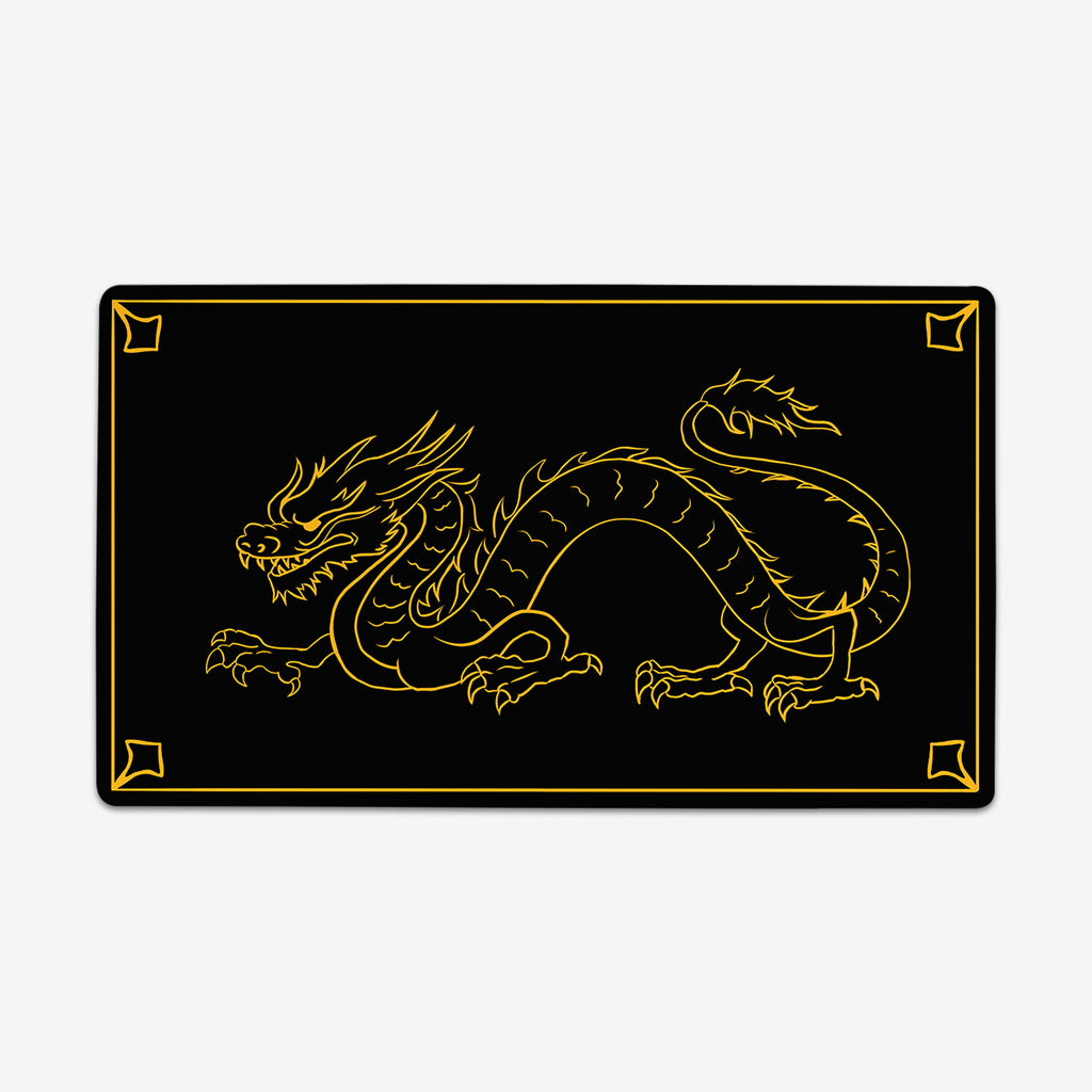 Golden Dragon Playmat