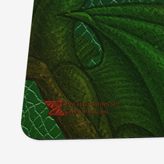 Firebreathers Playmat - Sue Ellen Brown - Corner - Rainforest