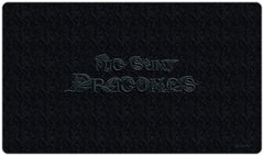 Hic Sunt Playmat - Sue Ellen Brown - Mockup - Black