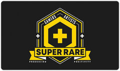 Super Rare Insignia Playmat - Super Rare - Mockup