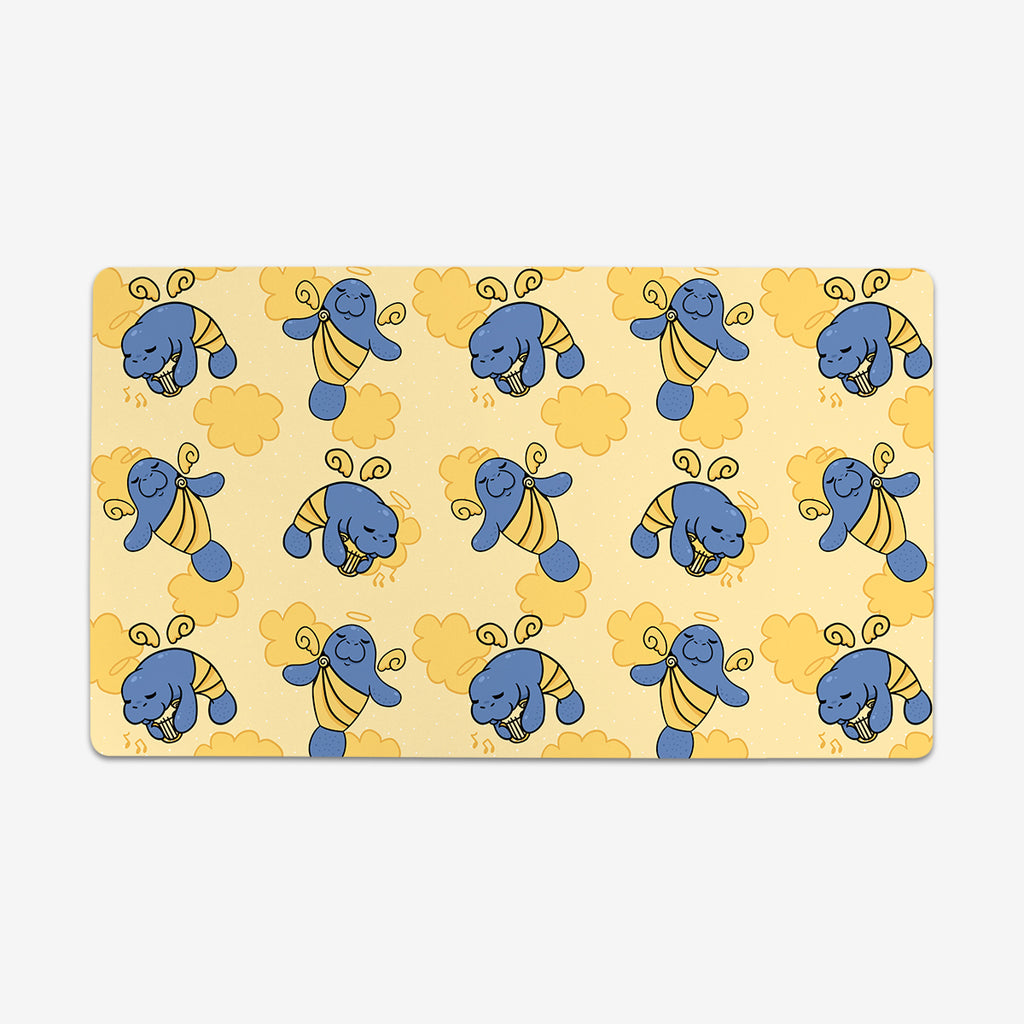 Angel Manatee Playmat - Sydney Townley - Mockup