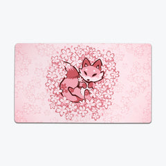 Cherry Blossom Fox Playmat